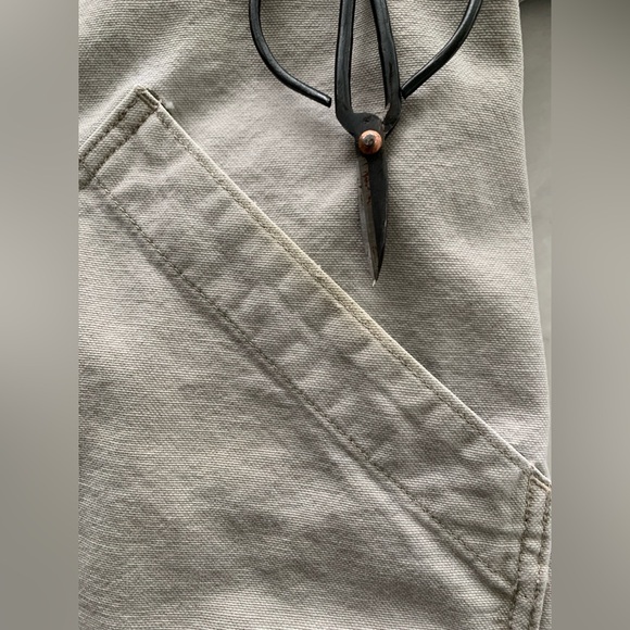 Vintage L.L. Bean Chore Jacket Men’s Large Tan Canvas Plaid Lined Relaxed Flawed - Picture 11 of 16